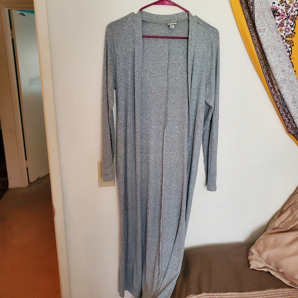 Long Grey cardigan